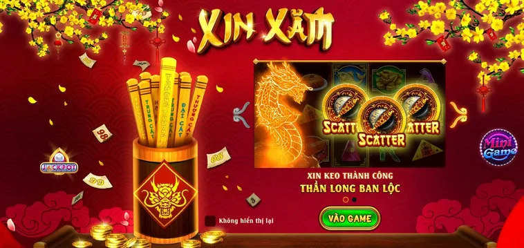 Tham Gia Nổ Hũ Xin Xăm AE888: Chinh Phục Jackpot, Rinh Thưởng Khủng Ngay Hôm Nay